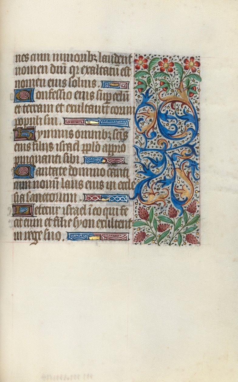 Timebok Bruk av Rouen: fol. 142r, ca. 1470. av Master of the Geneva Latini