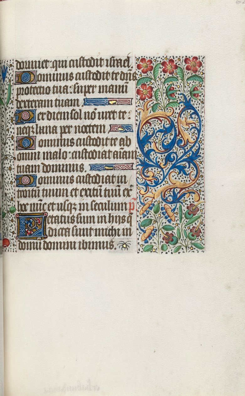 Timebok Bruk av Rouen: fol. 62r, ca. 1470. av Master of the Geneva Latini