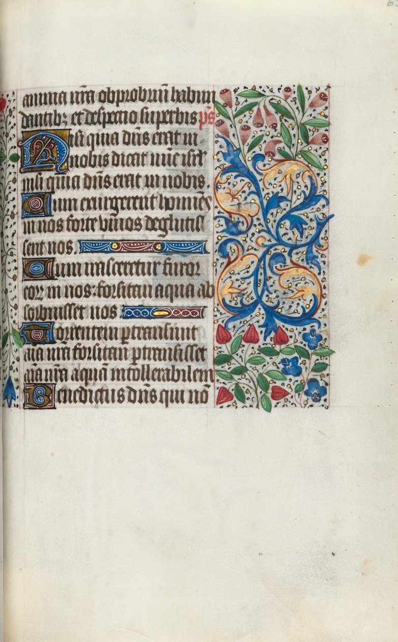 Timebok Bruk av Rouen: fol. 65r, ca. 1470. av Master of the Geneva Latini