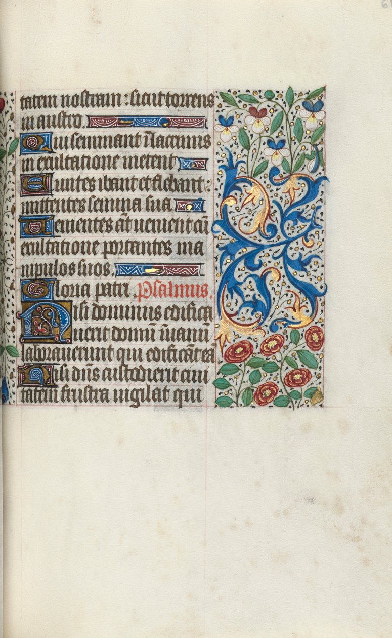 Timebok Bruk av Rouen: fol. 68r, ca. 1470. av Master of the Geneva Latini