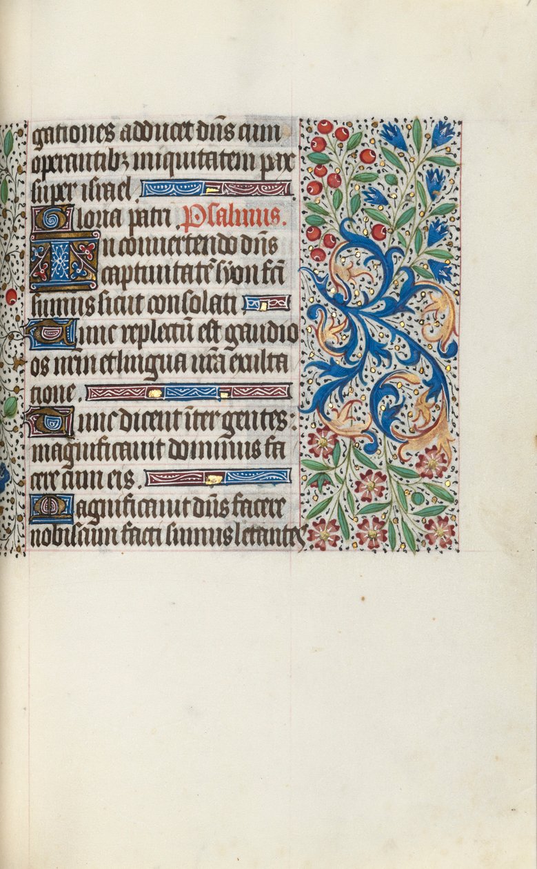 Timebok Bruk av Rouen: fol. 72r, ca. 1470. av Master of the Geneva Latini