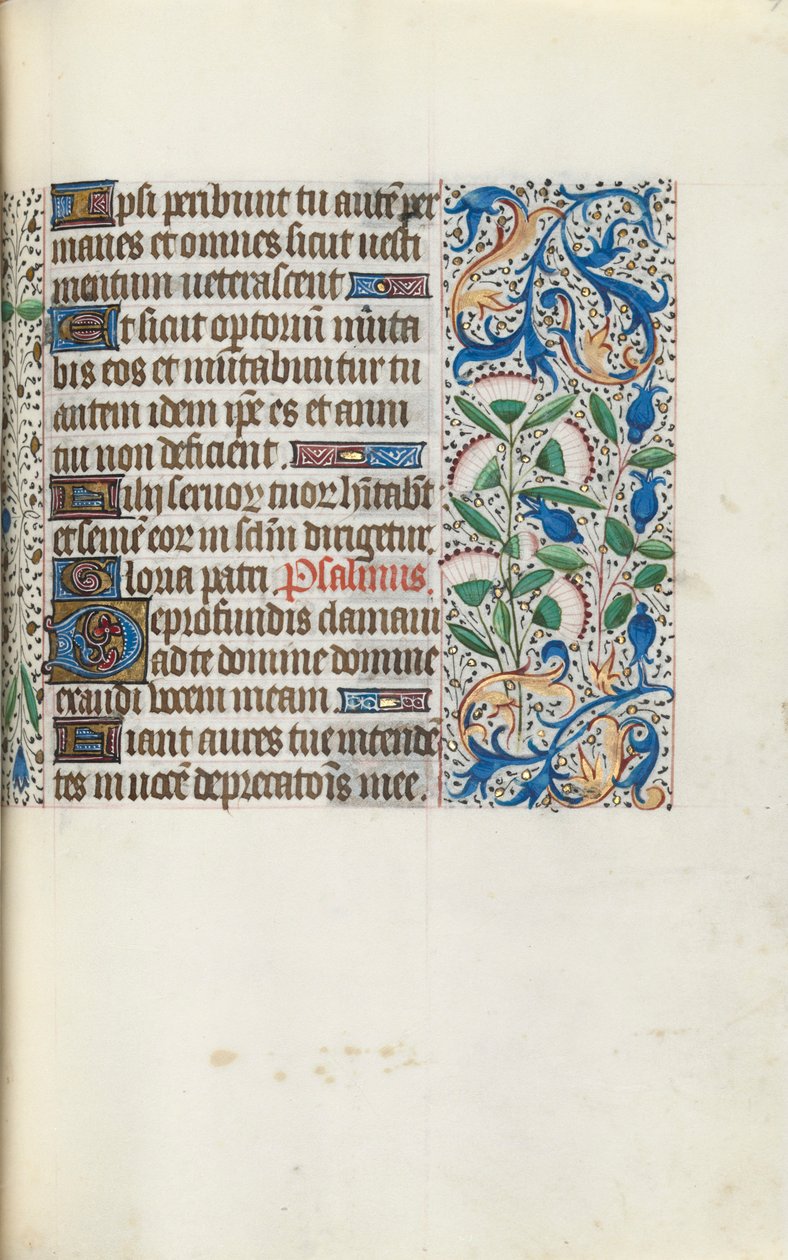 Timebok Bruk av Rouen: fol. 90r, ca. 1470. av Master of the Geneva Latini