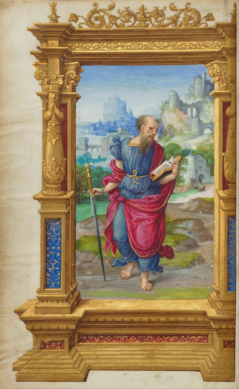 St.Paul av Master of the Getty Epistles
