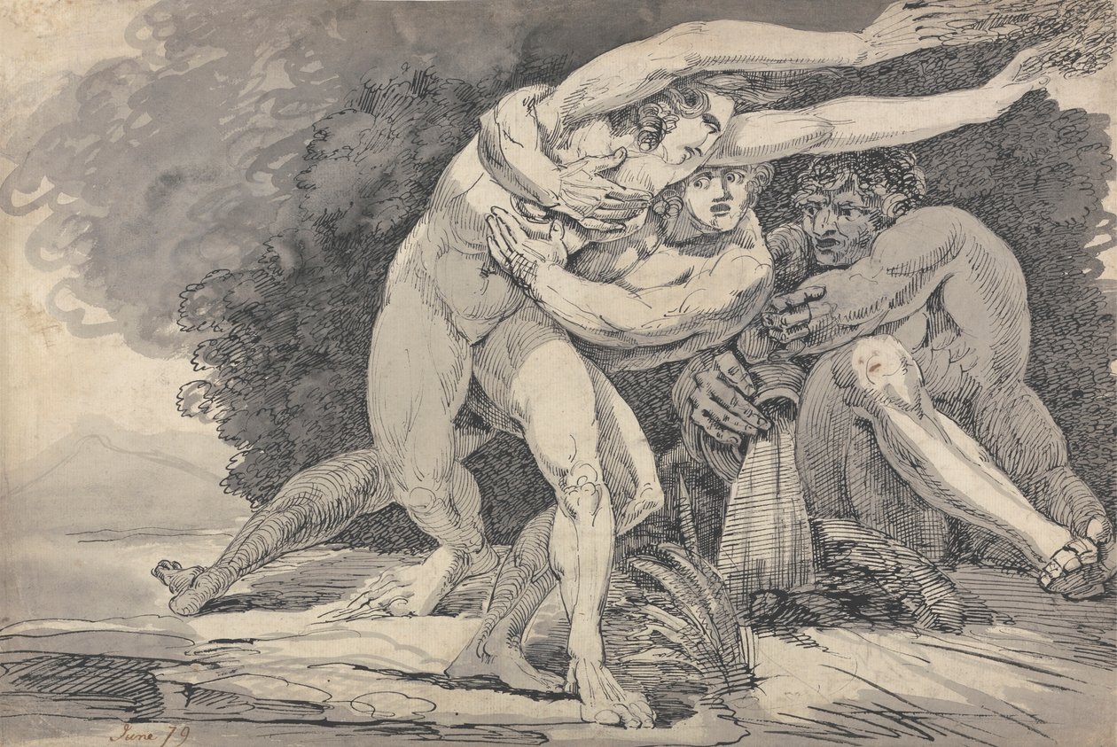Apollo og Daphne av Master of the Giants