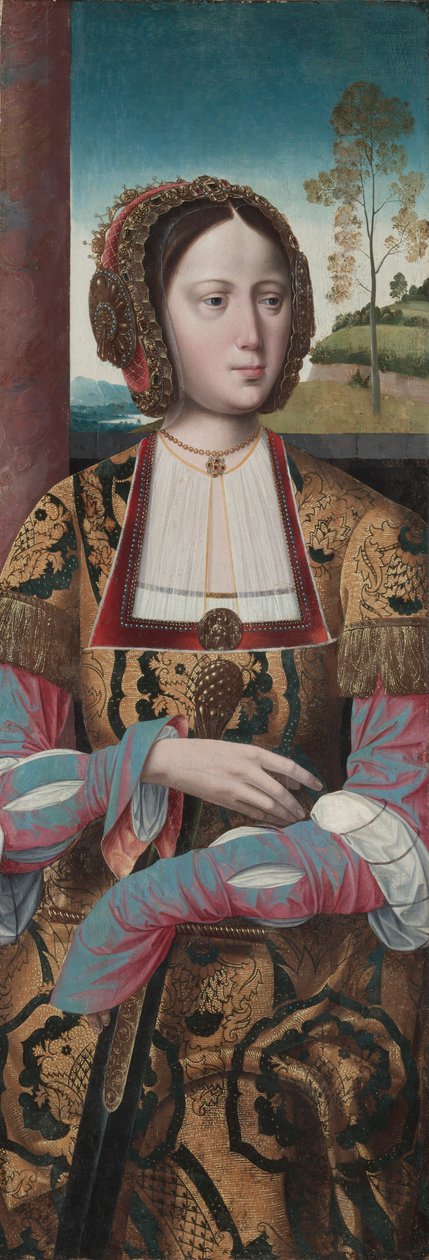 Saint Catherine, ca. 1520. av Master of the Holy Blood