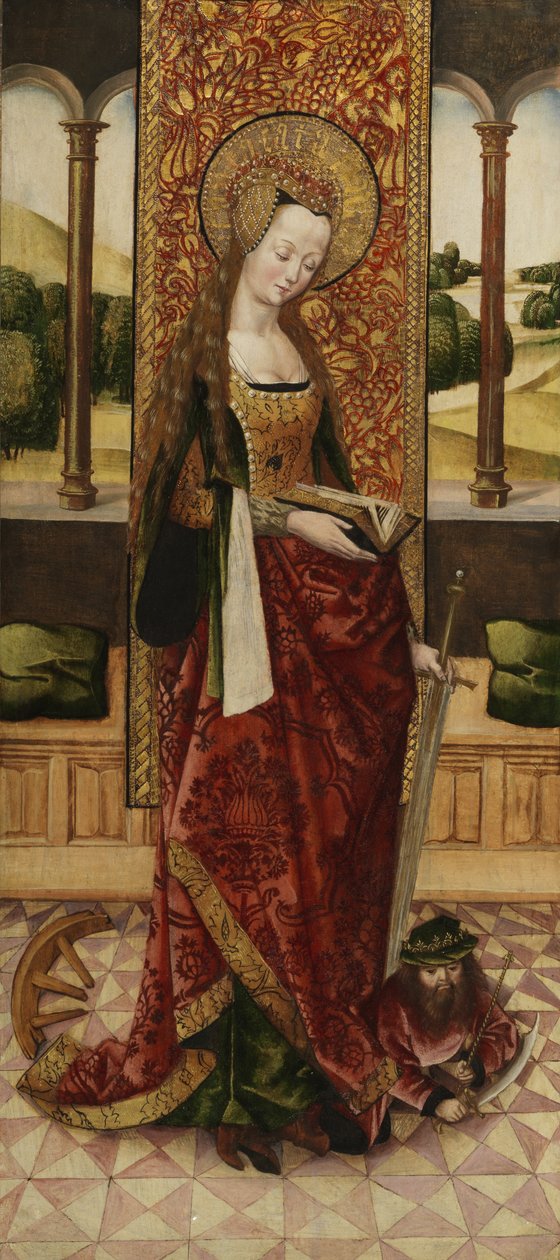 Saint Catherine av Master of the Lee Triptych