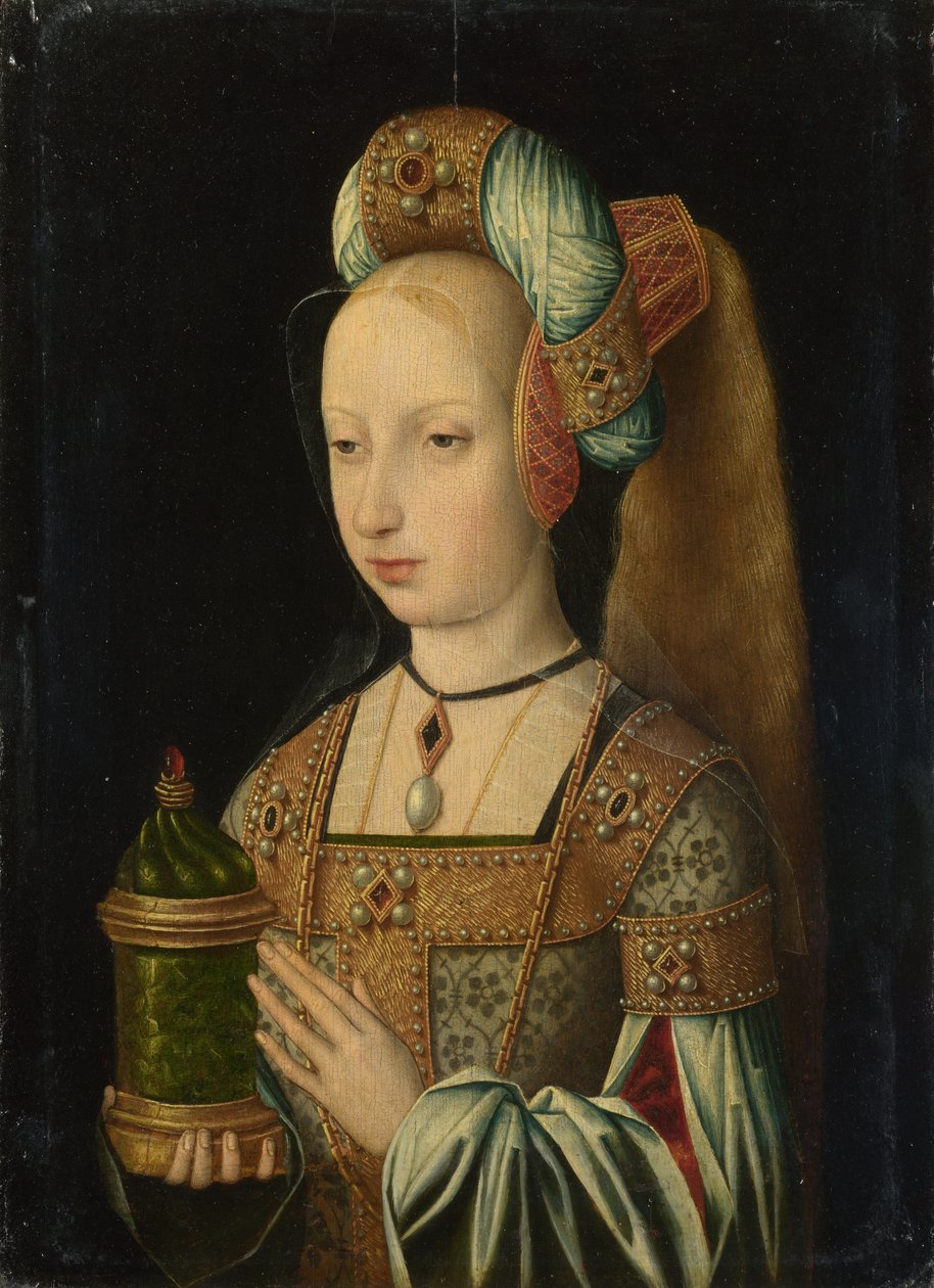 Maria Magdalena, ca. 1510 av Master of the Magdalen Legend,