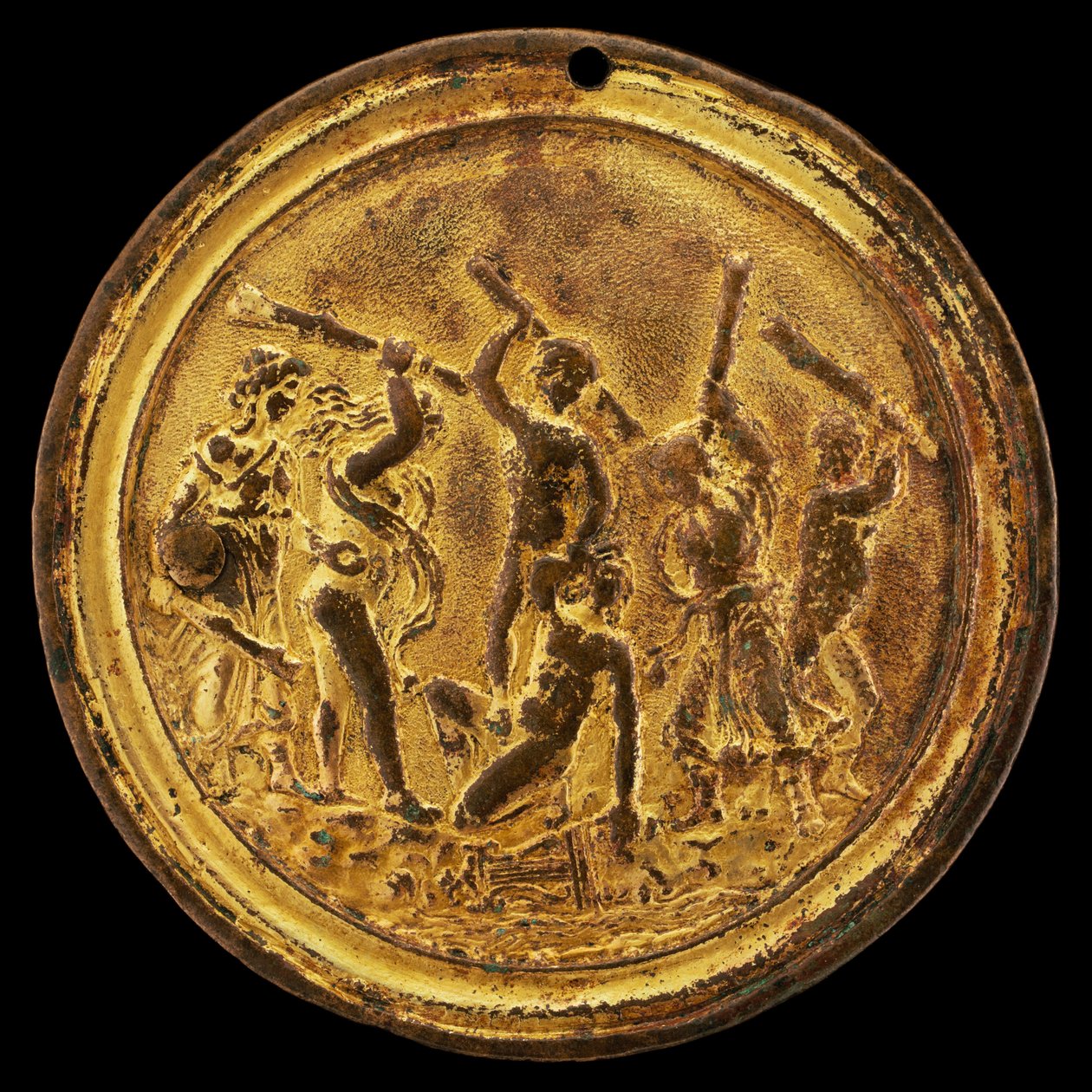 The Death of Orpheus, fjerde kvartal 1400-tallet. av Master of the Orpheus Legend