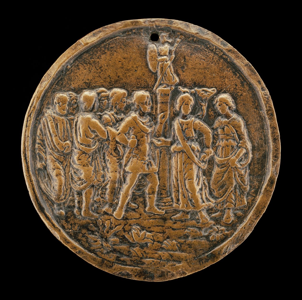 The Sacrifice of Iphigenia, fjerde kvartal 1400-tallet. av Master of the Orpheus Legend