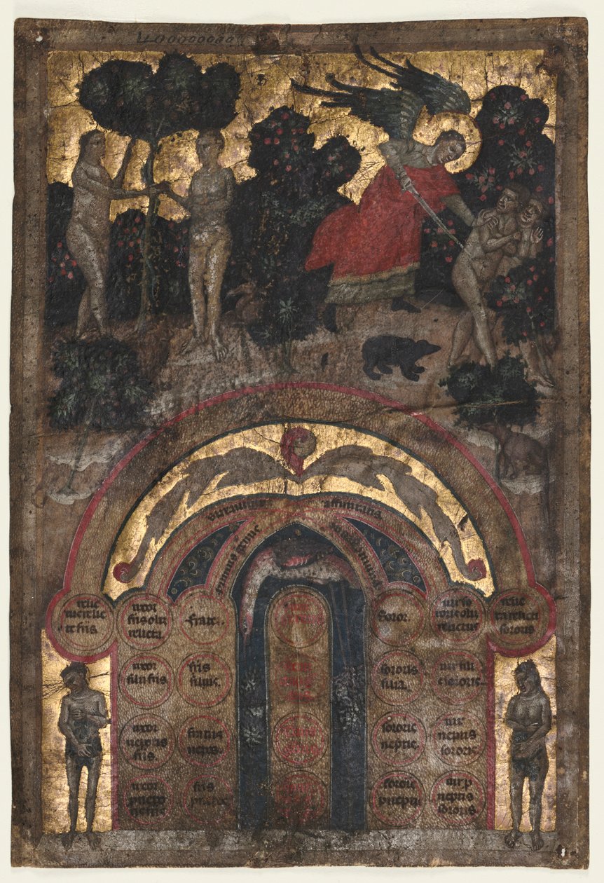 Blad fra et bind av Johannes Andreas