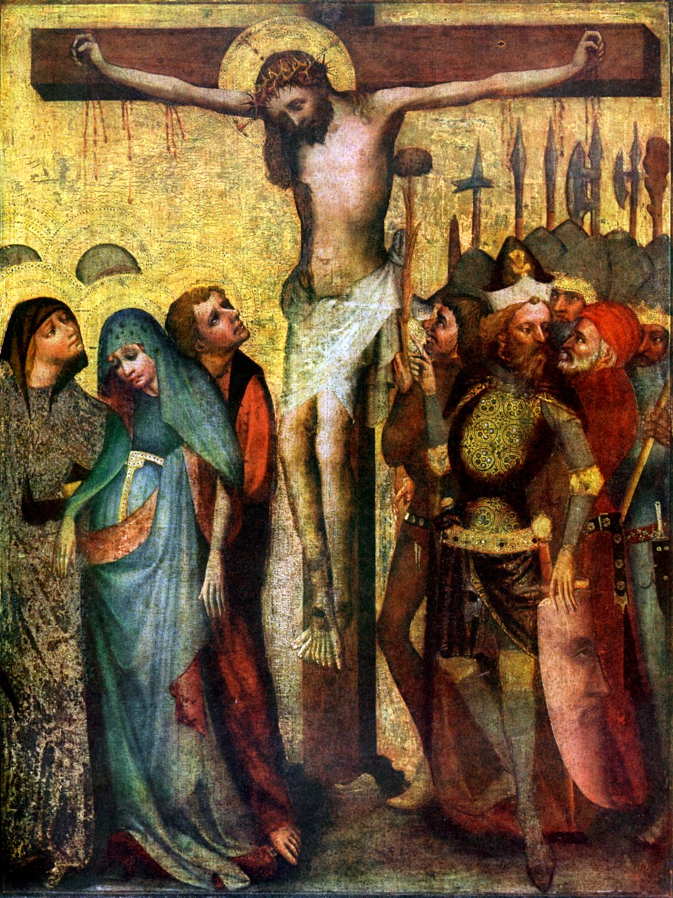 Korsfestelse, før 1400 1955 av Master of the Trebon Altarpiece