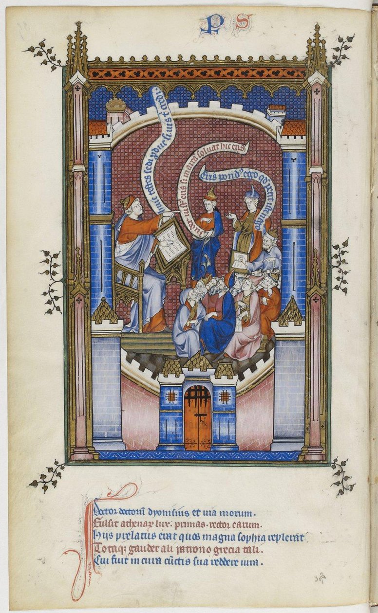 The Life of Saint Denis, 1317 av Master of the Vie de saint