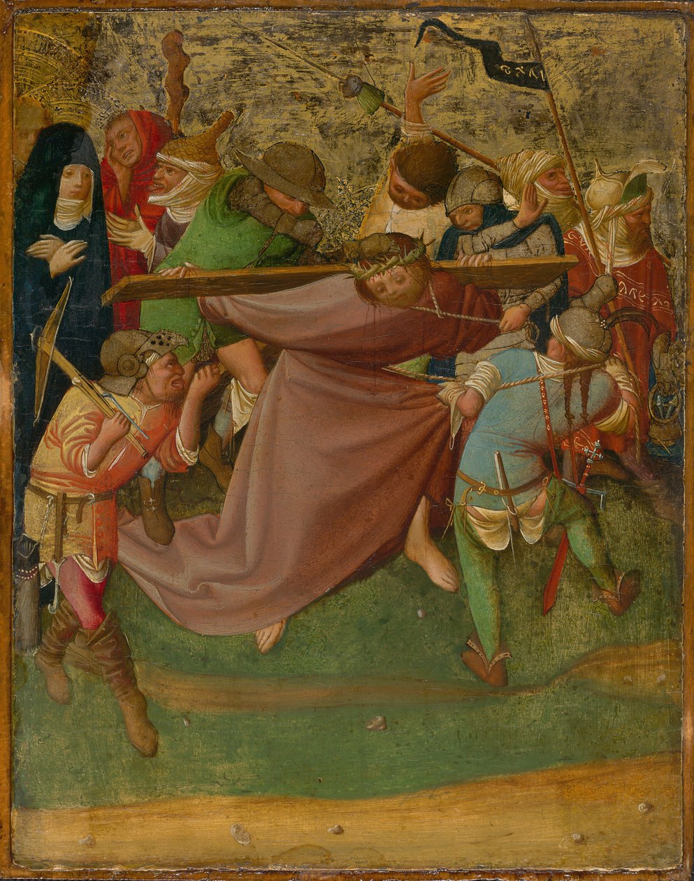 Kristus som bærer korset, 142025. av Master of the Worcester Carrying of