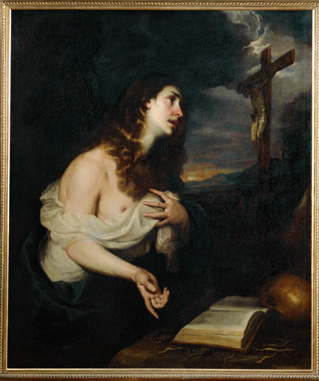 Maria Magdalena, botferdig (maleri på lerret) av Mateo Cerezo