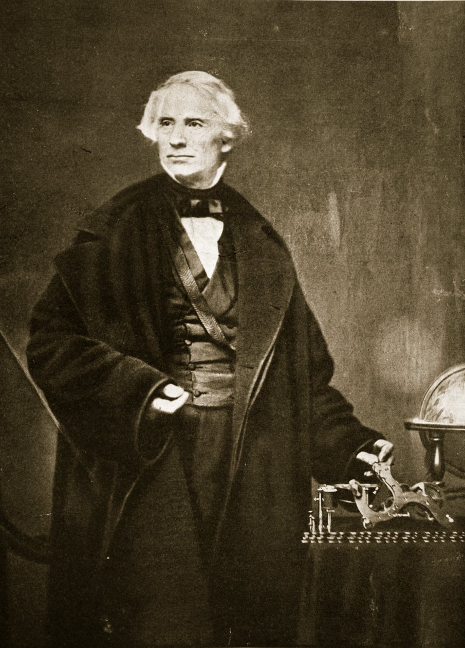 Samuel Finley Breese Morse ved Academy of Design i New York, 1841 av Mathew B. Brady