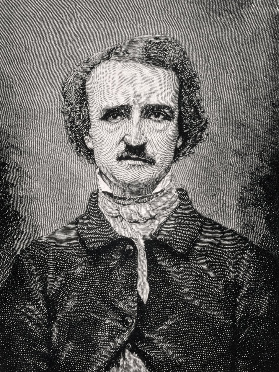 Edgar Allan Poe (1809–1849) av Mathew B. Brady