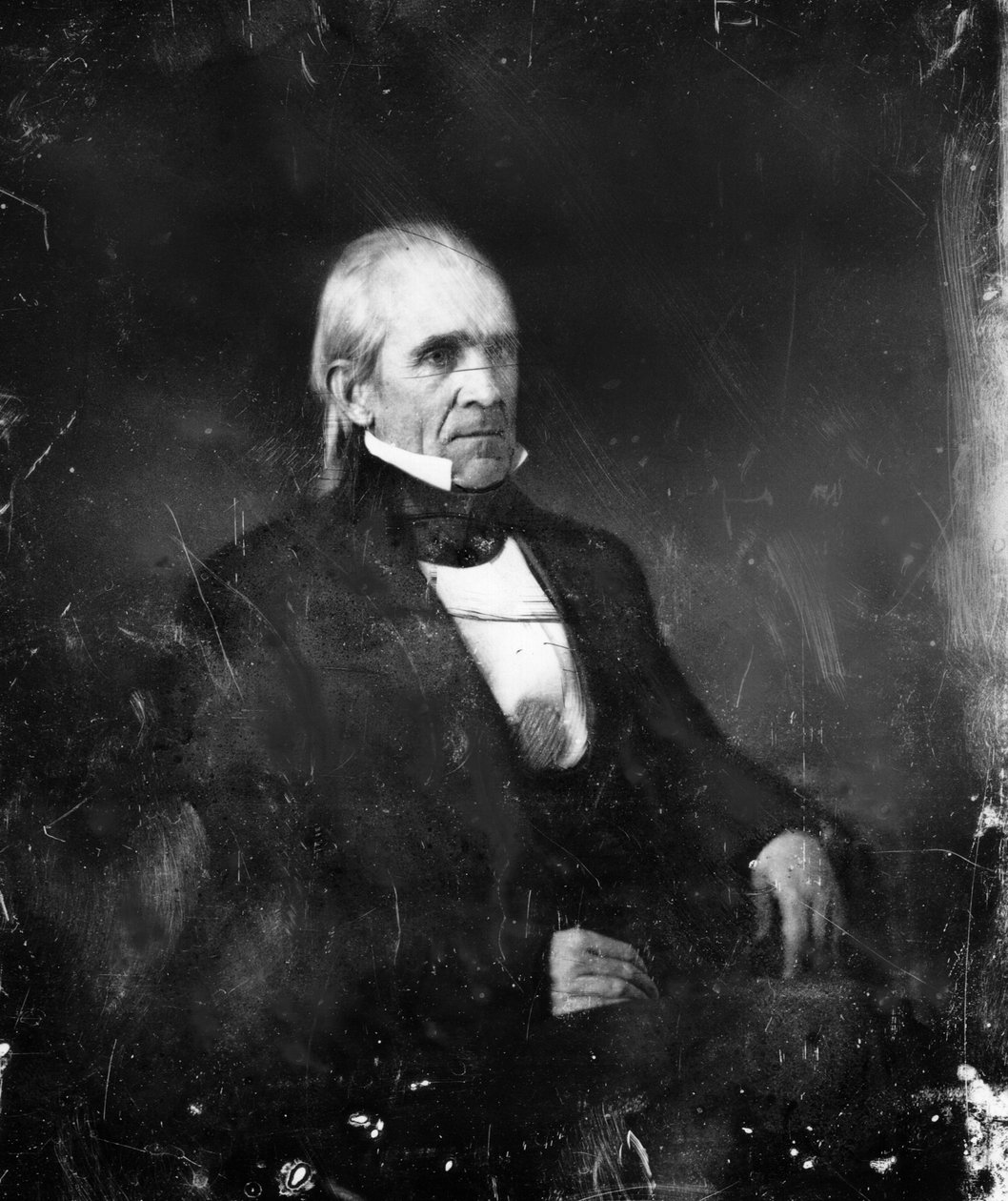 President James Knox Polk (daguerreotypi) av Mathew B. Brady