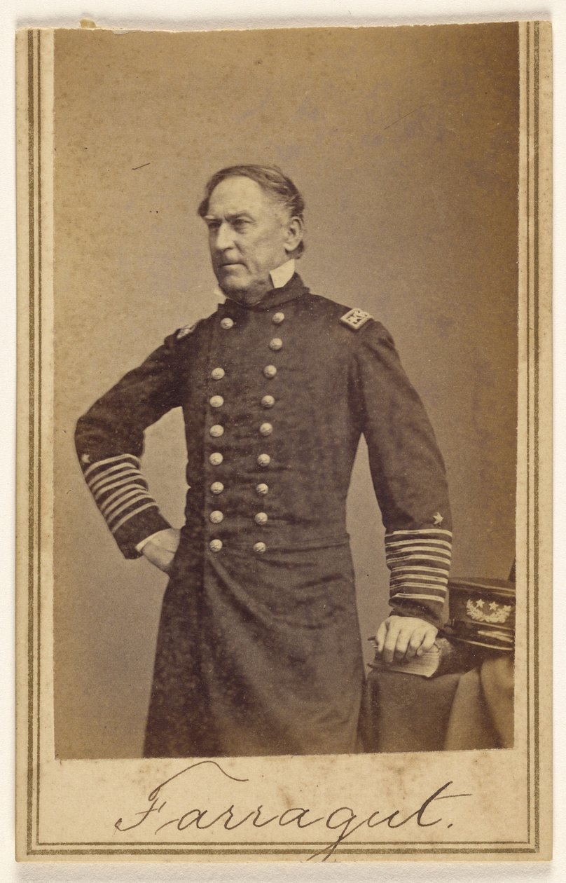 Admiral [David Glasgow] Farragut av Mathew B. Brady