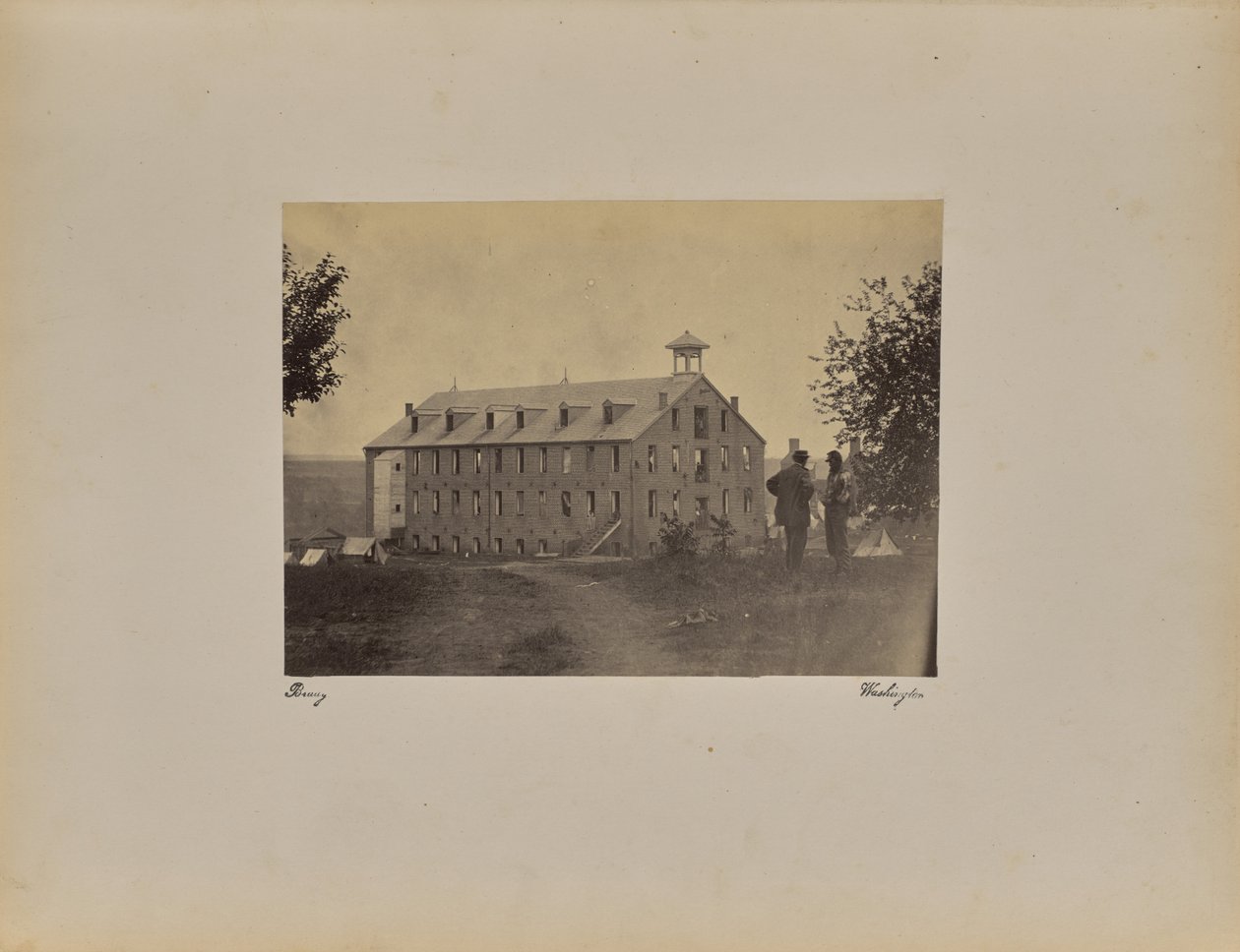 Libbey [sic]-fengselet av Mathew B. Brady