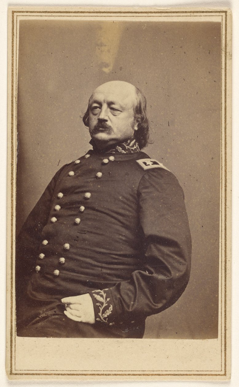 Generalmajor Benjamin Franklin Butler (1818 - 1893) av Mathew B. Brady