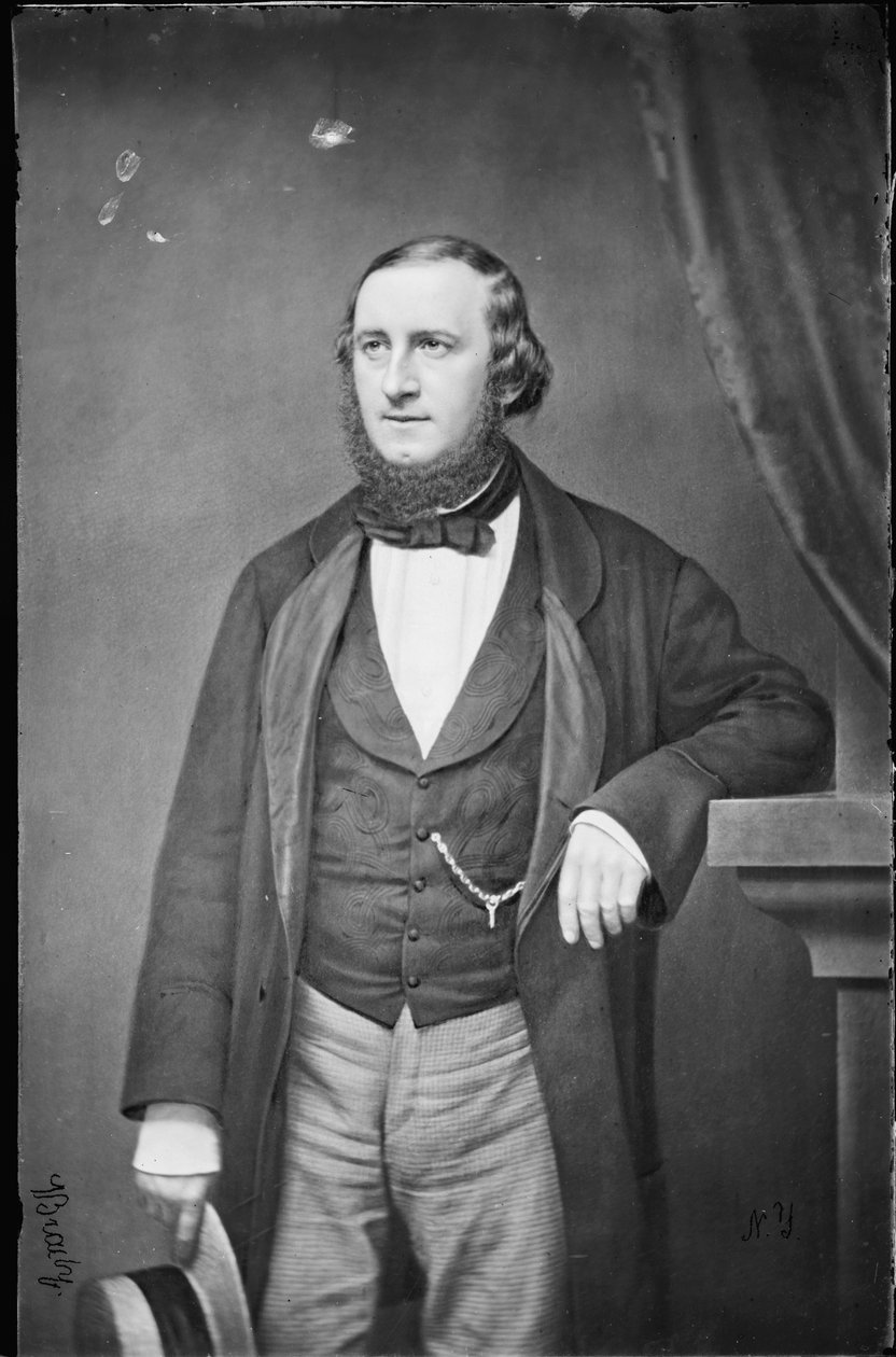 Portrett av komponisten William Vincent Wallace 1812-1865, 1855. av Mathew B. Brady