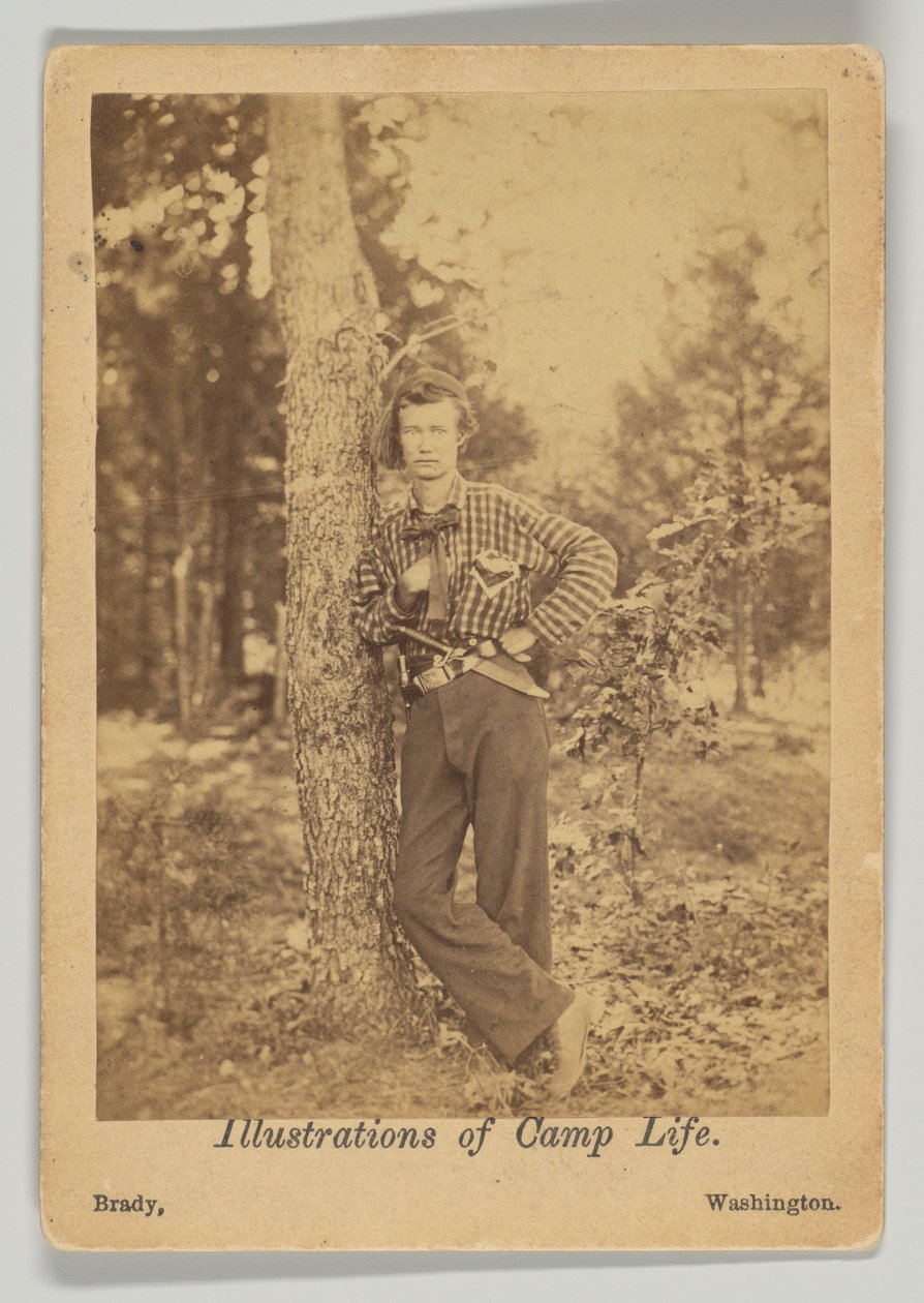 Richard L. Cramer, Kompanie I, Vierte Freiwillige Infanterie von Michigan av Mathew B. Brady