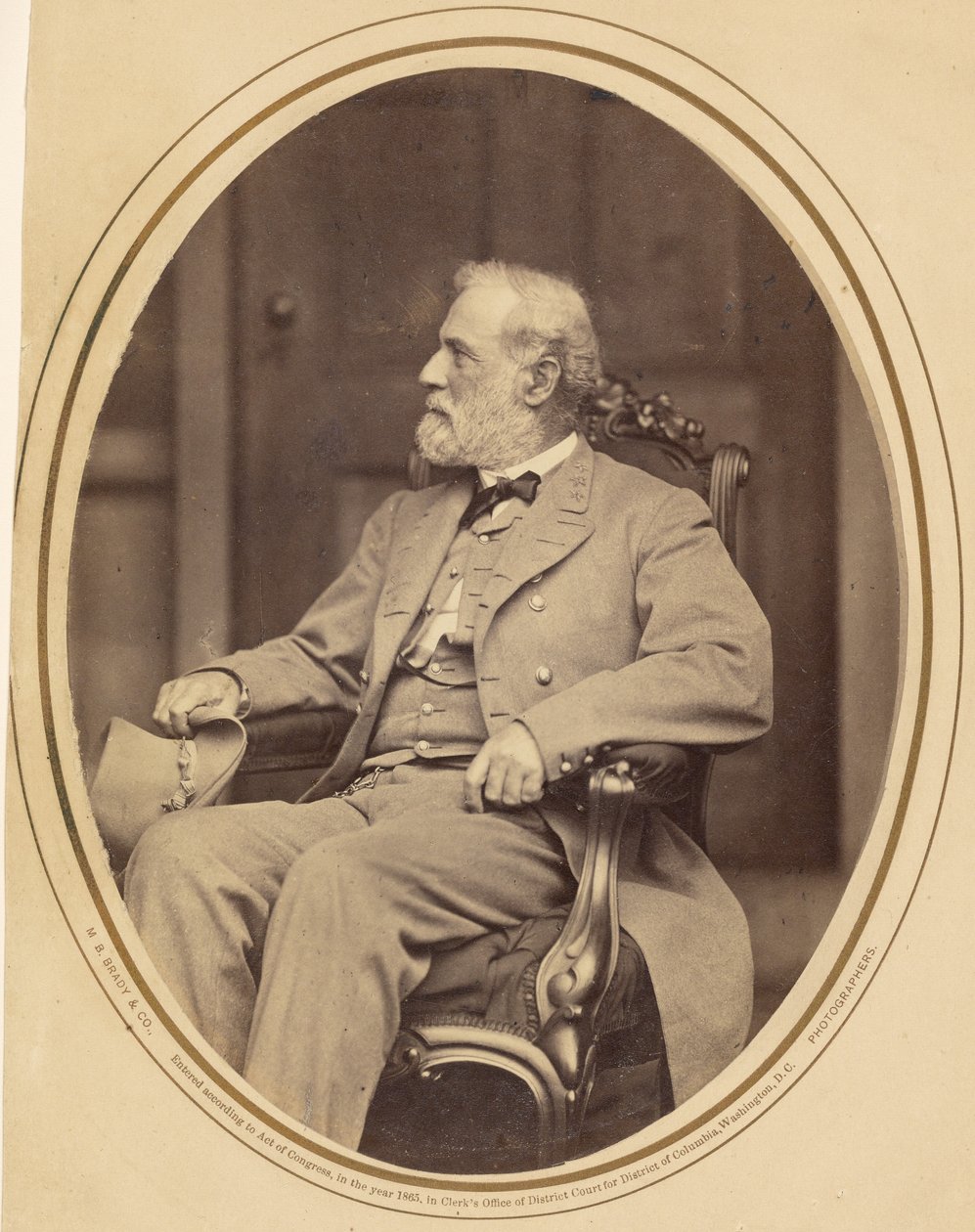 Robert E. Lee av Mathew B. Brady