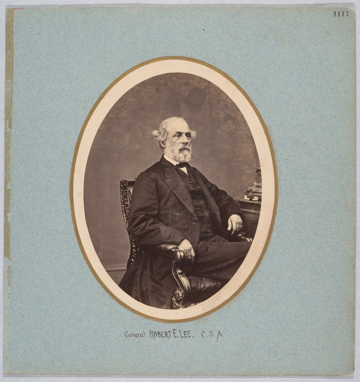 Robert E. Lee av Mathew B. Brady