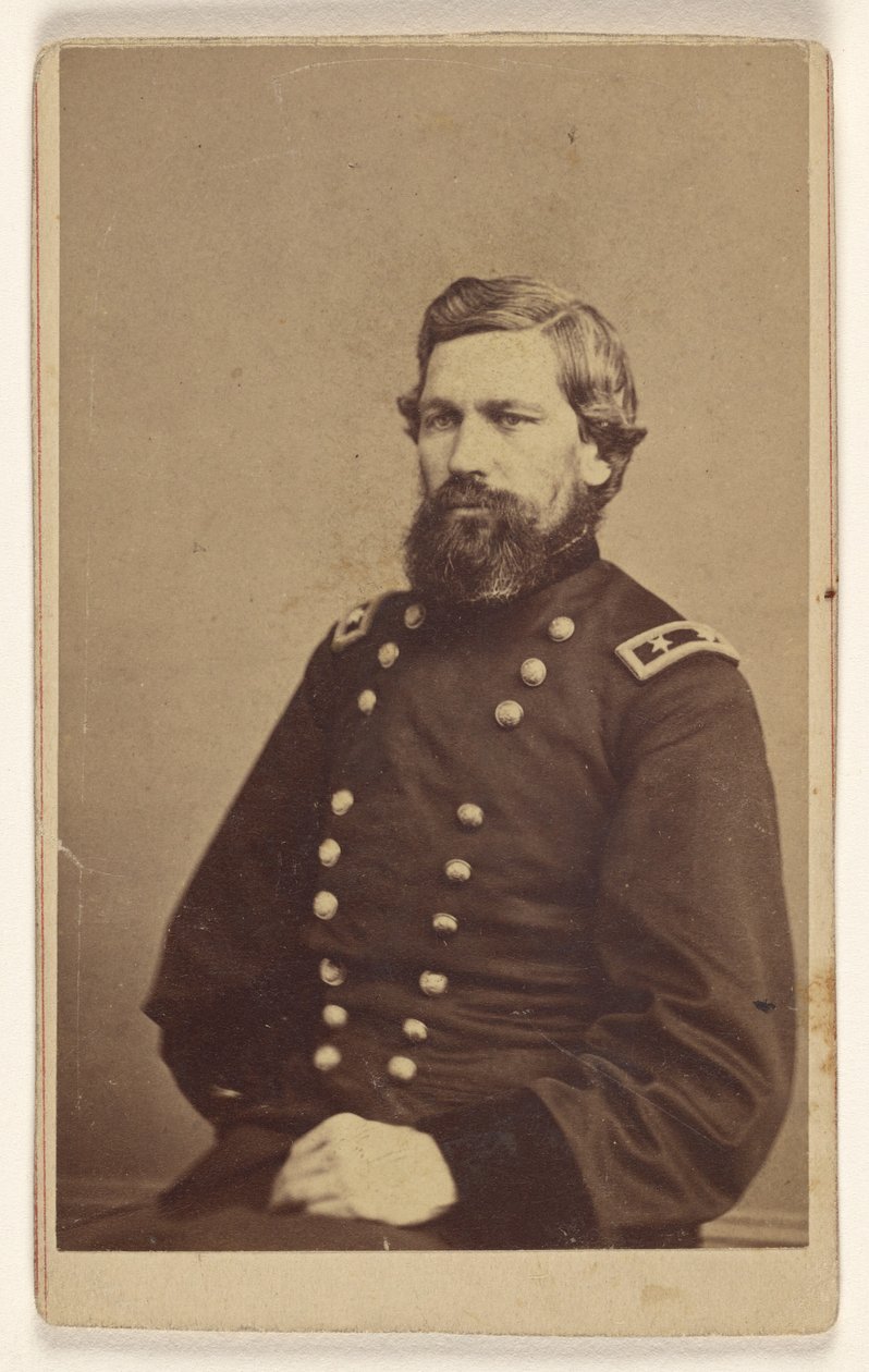 [Uidentifisert unionsgeneral fra borgerkrigen] av Mathew B. Brady