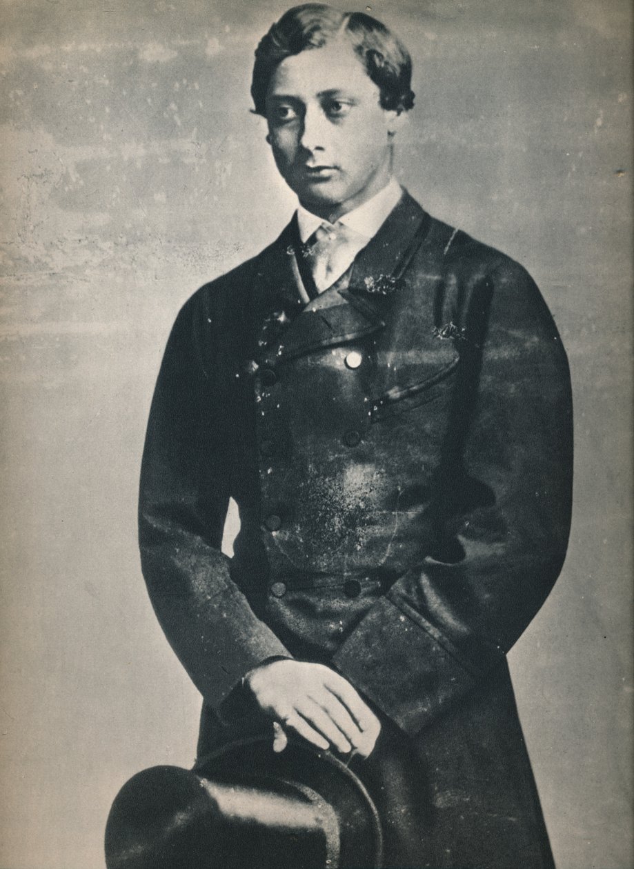 Edward VII som prins av Wales, New York, 1860, 1860, 1939 av Mathew B. Brady