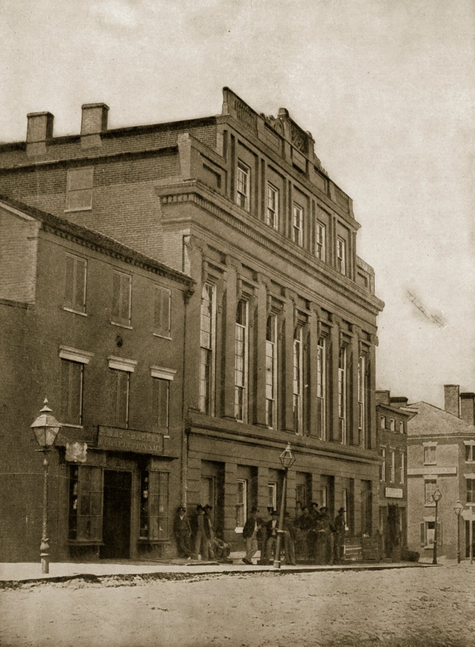 Forrest Hall Prison, Washington, D.C., 1861-65 av Mathew B. Brady
