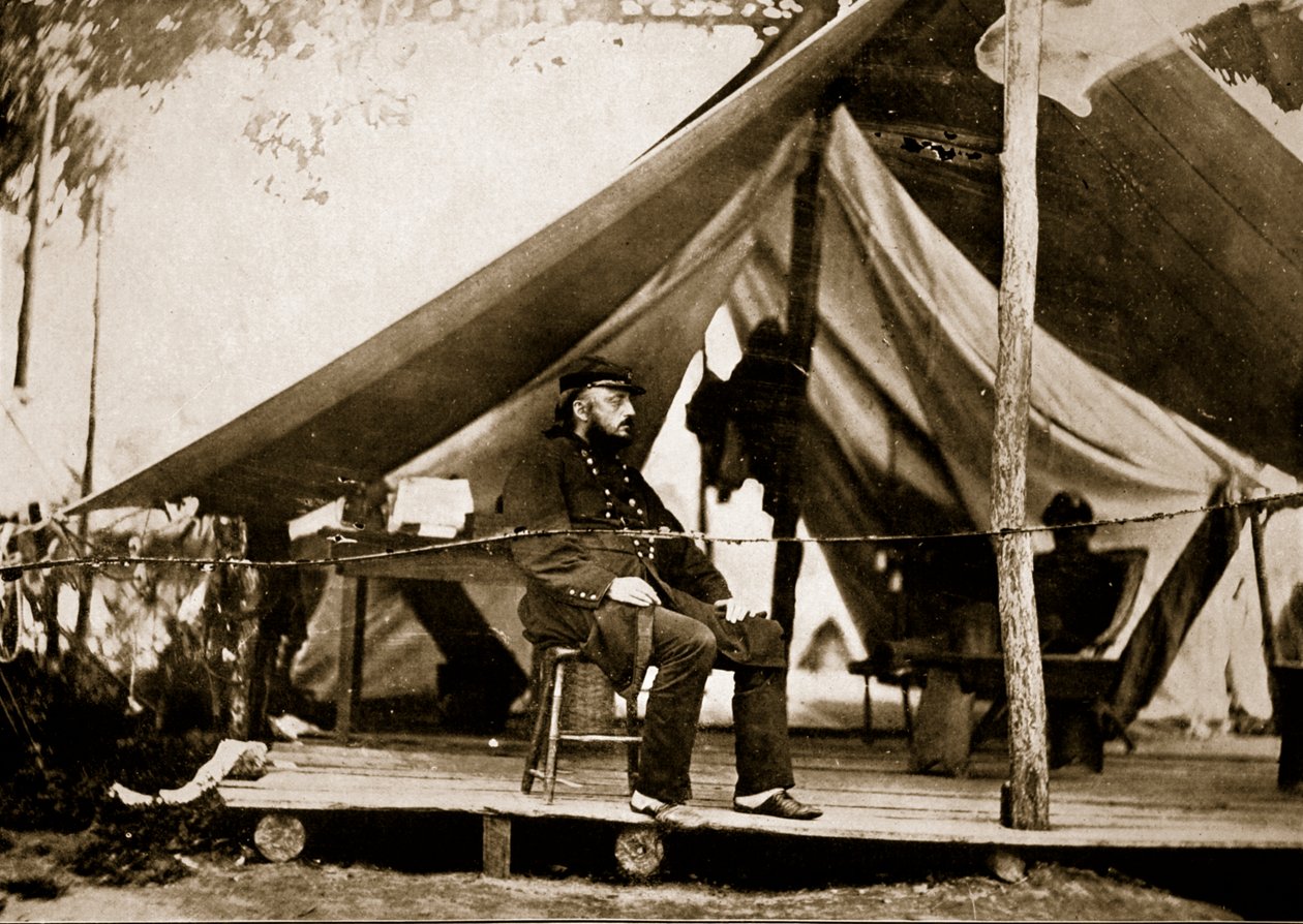 General Benjamin F. Butler, 1861-65 av Mathew B. Brady