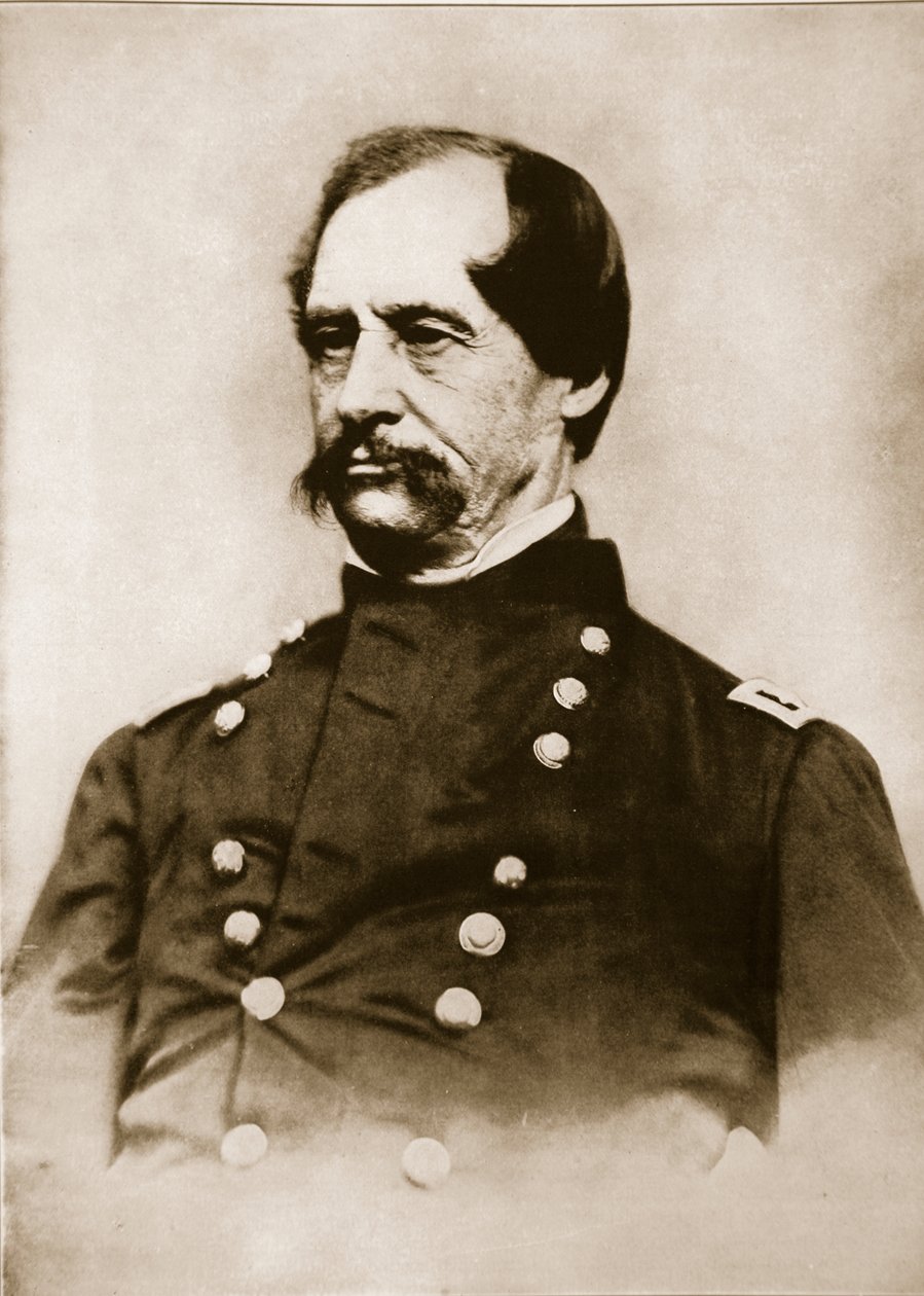 General David Hunter, 1861-65 av Mathew B. Brady