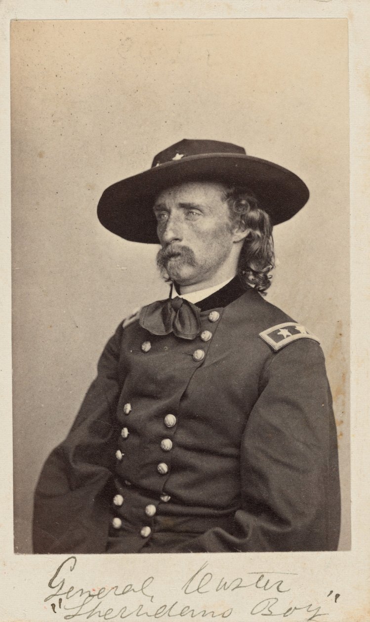 General George Armstrong Custer, 1865 (bilde) av Mathew Brady