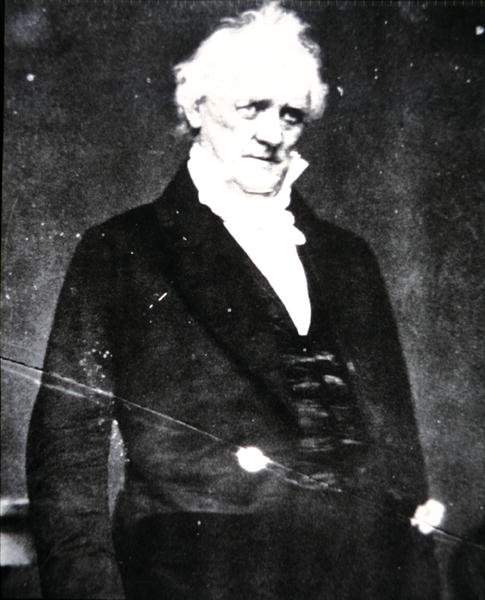 James Buchanan (1791-1868) (s/hvitt-bilde) av Mathew Brady