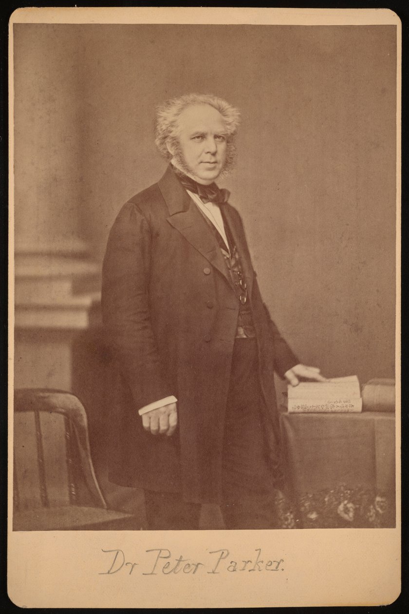 Portrett av Peter Parker 1804-1888, før 1888. av Mathew Brady