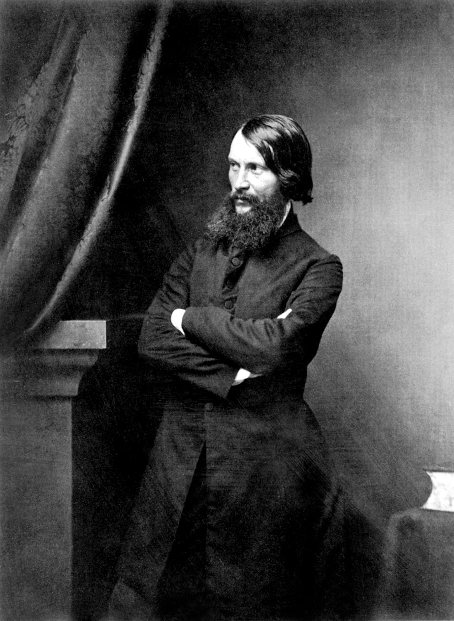Thaddeus Hyatt: American Abolitionist, New York, ca. 1857 av Mathew B. Brady