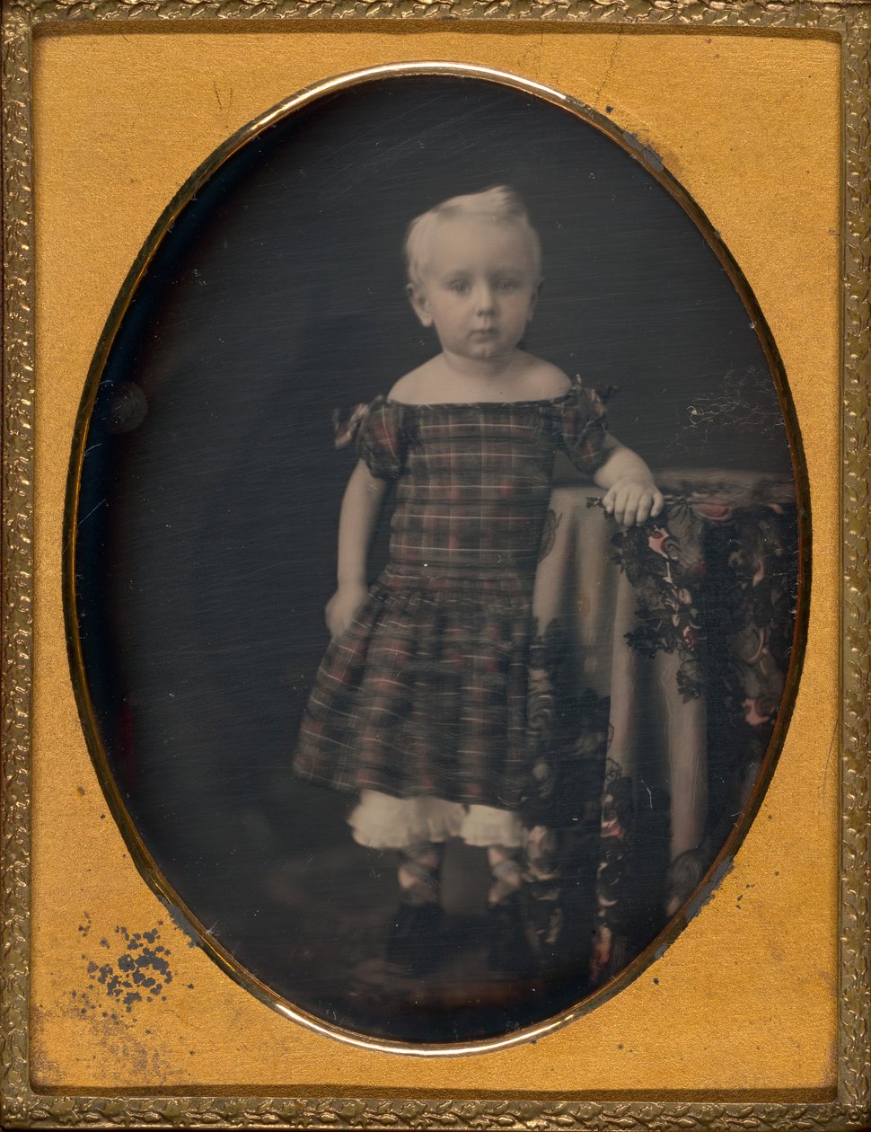 Uten tittel Portrait of a Child, 183960. av Mathew Brady