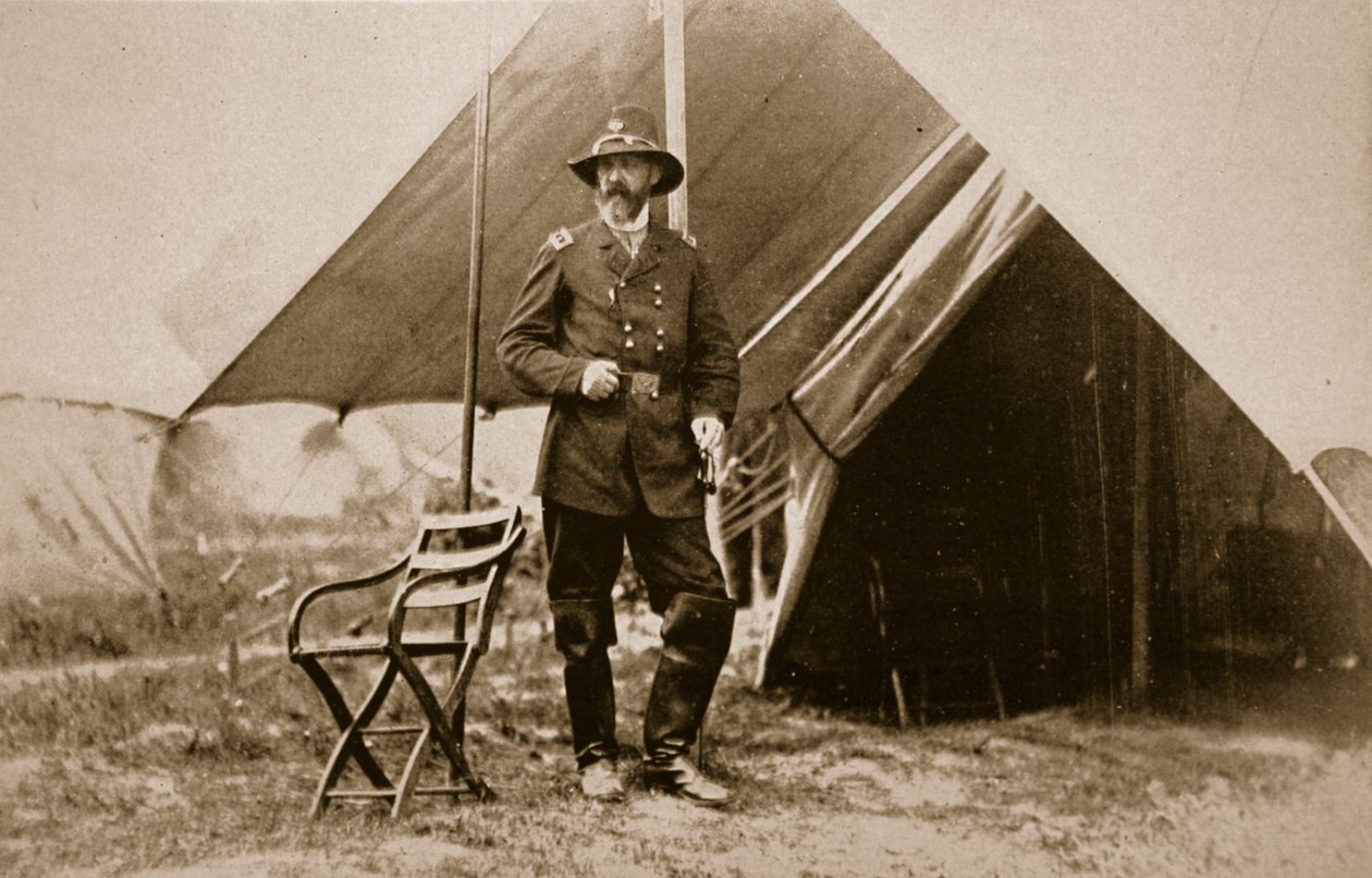 General G. Meade i leiren av Mathew and studio Brady