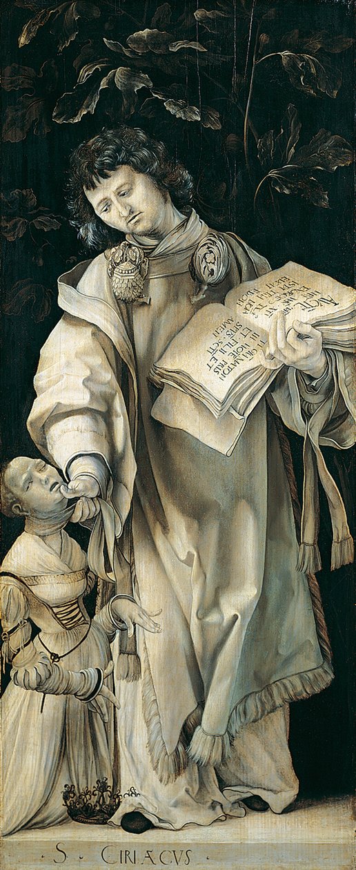 St. Lawrence, St. Cyriacus av Mathias Gothart Nithart