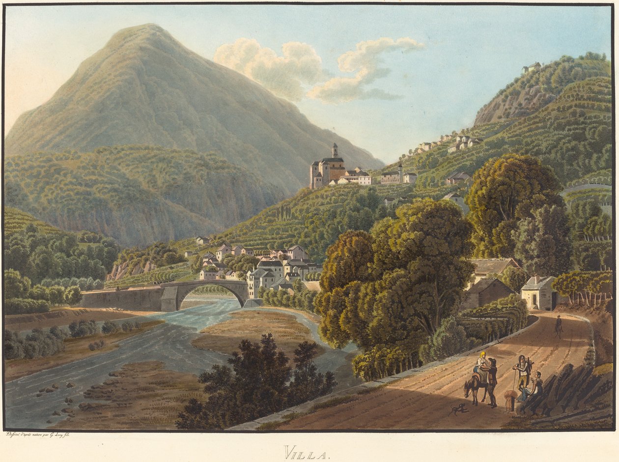 Villa av Mathias Gabriel Lory