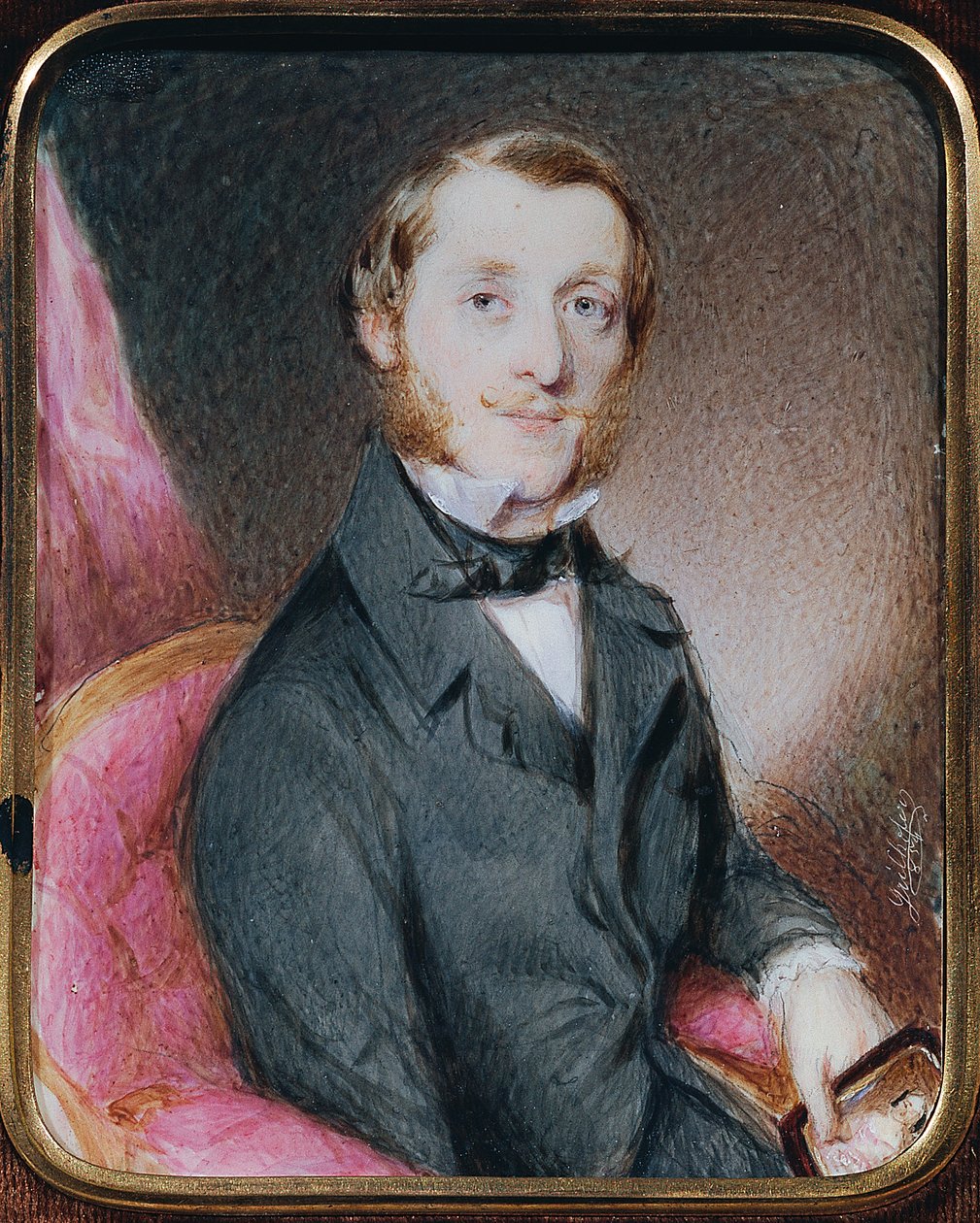 portrett av en gentleman av Mathias Grilhofer