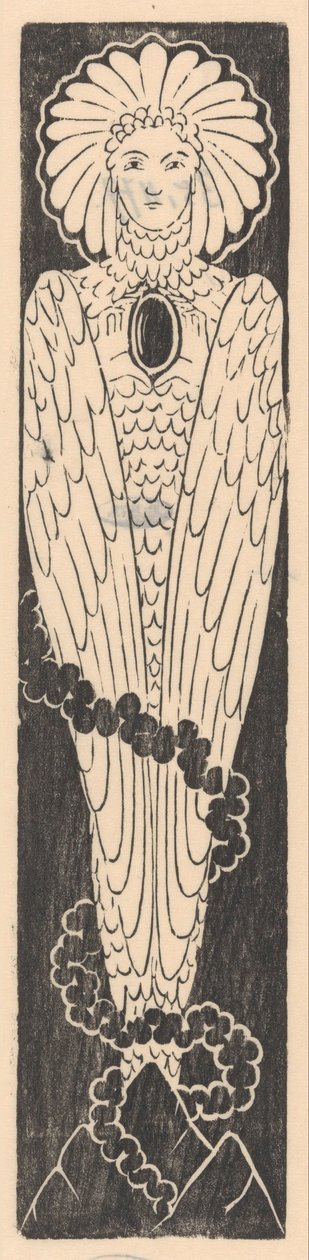 Fugl med kvinnehode The Hunter: Bird of Truth (original tittel) av Mathieu Lauweriks