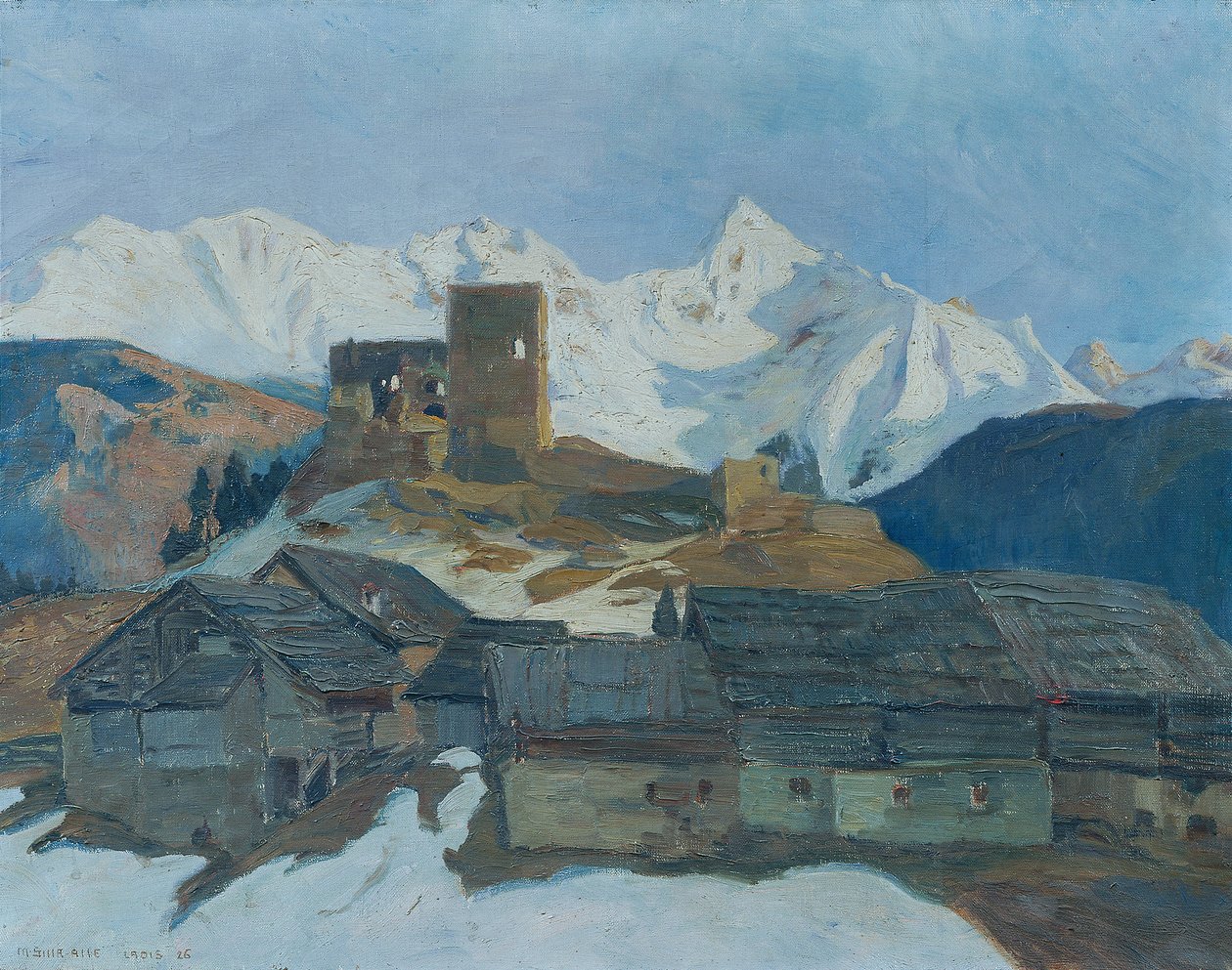 Vinter i damer (Tyrol) av Mathilde Sitta Allé