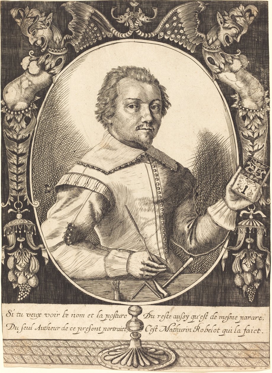 Selvportrett av Mathurin Robelot