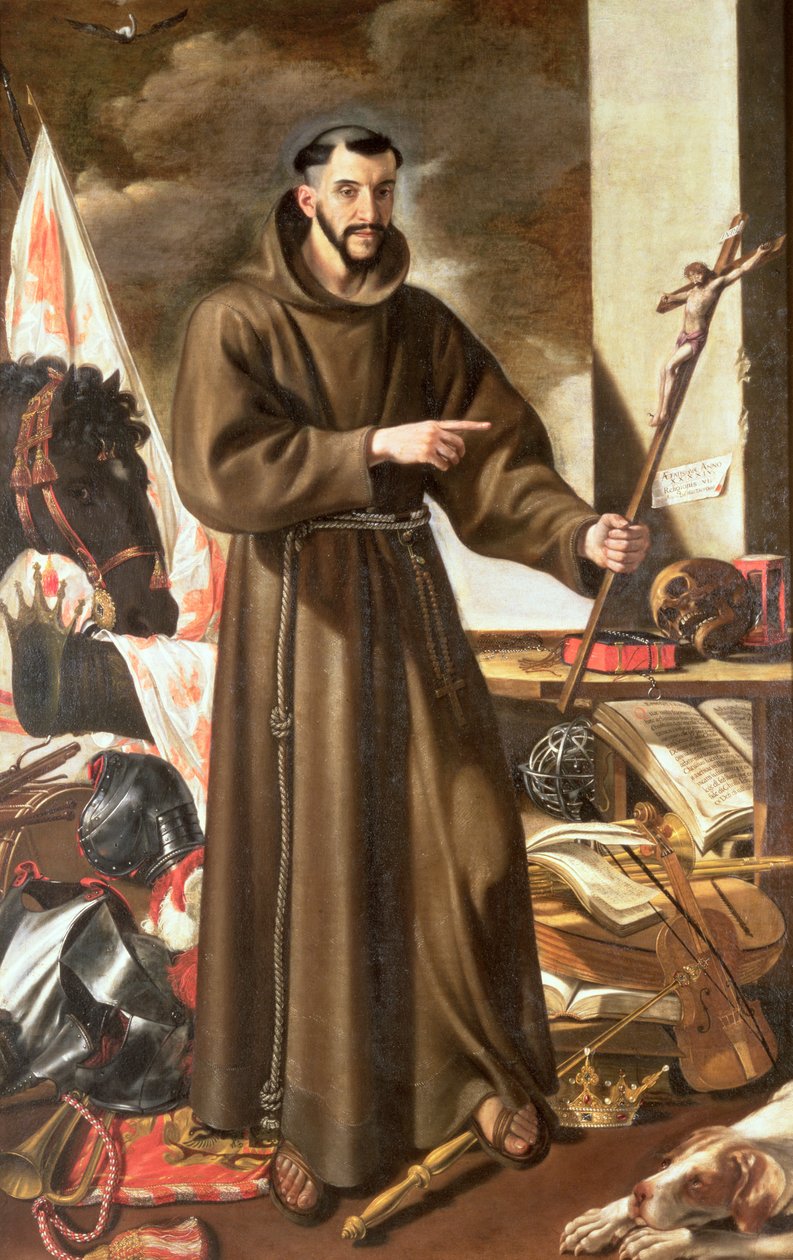 Portrett av Alfonso III Capuccino av Matteo Loves