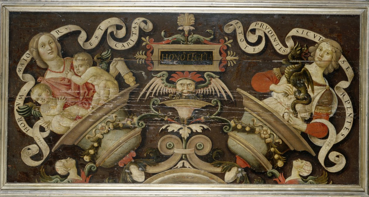 Allegories of Virtue, ca. 1510-15 (tempera på furu) av Matteo di Giuliano di Lorenzo Balducci