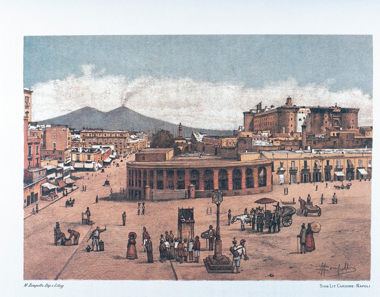 Italia, Napoli, Gran Guardia av Matteo Zampella