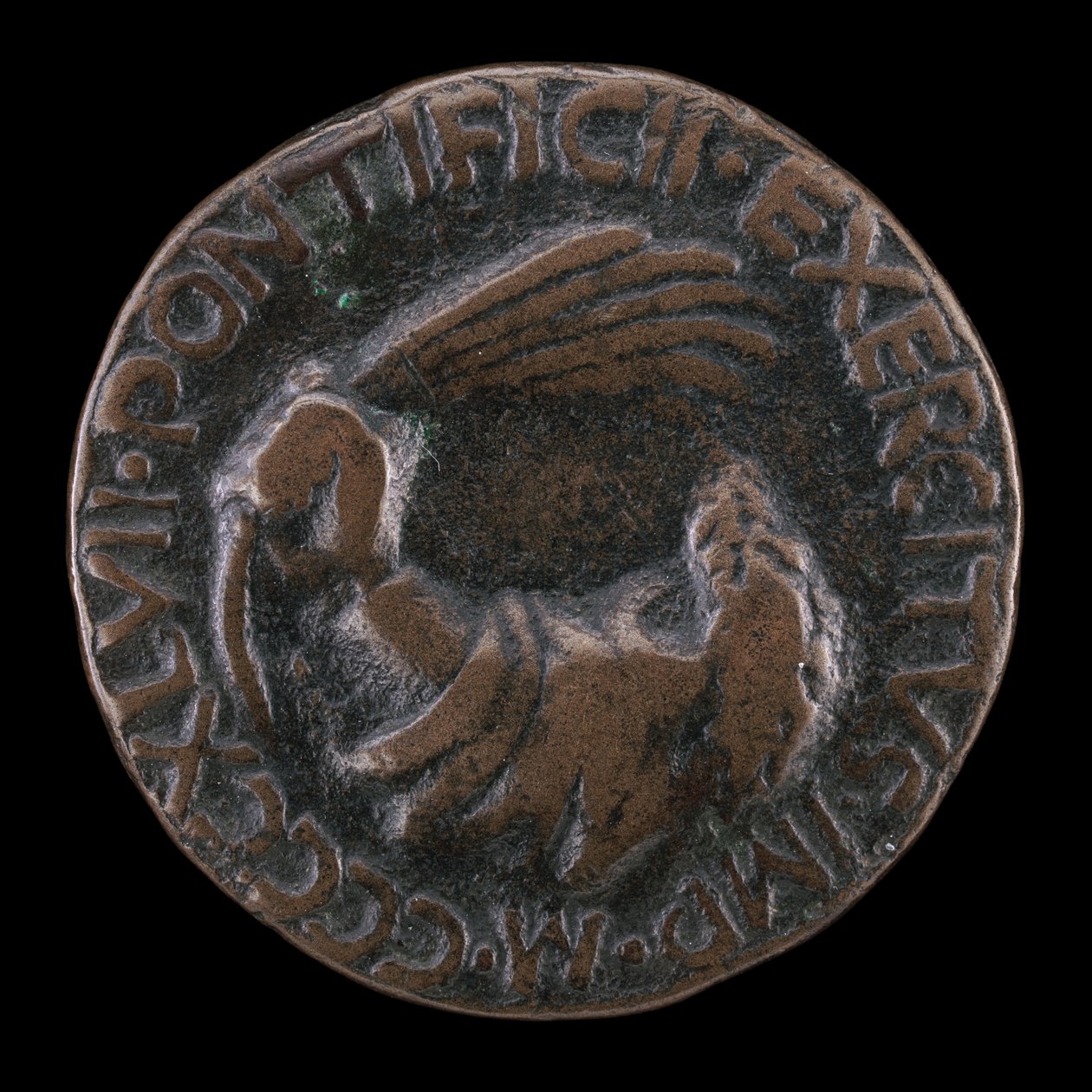 Emblem of Authority [revers], 1447. av Matteo di Andrea de Pasti