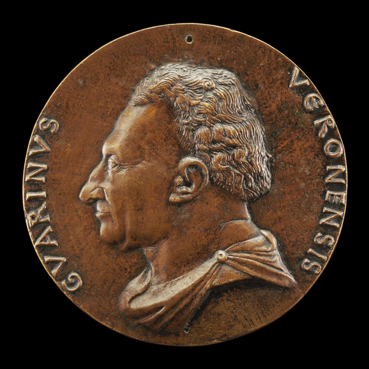 Guarino da Verona, 1374-1460, humanist [forside], ca. 1446. av Matteo di Andrea de Pasti
